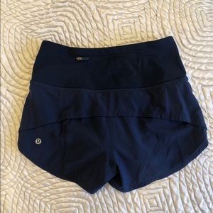 Lululemon Navy Short Size 2